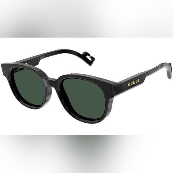 NEW UNISEX GUCCI SUNGLASSES GG1237S 004 GUCCI ROUND EYEWEAR GG1237 BLACK… - Picture 3 of 9